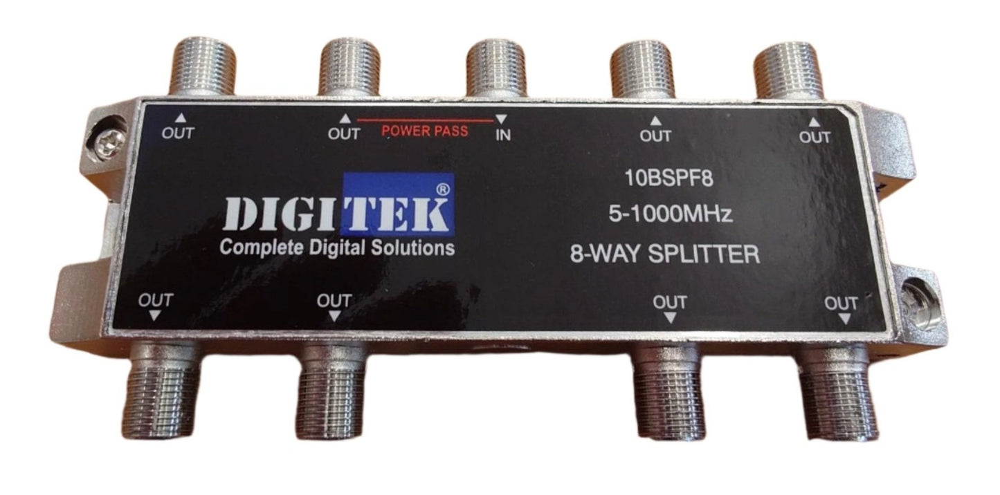 Digitek 8 Way TV Antenna Splitter