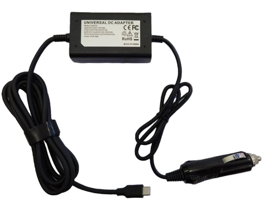 Universal Type-C 100W PD 12/24v Cig Plug Laptop/Starlink/Phone/Mac Book/Tablet/iPad/Android