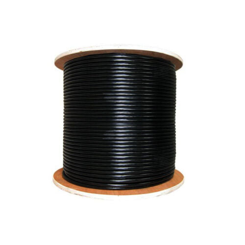 CAT6 Underground Gel Filled Outdoor UV Rated 305m Black Roll – Access ...