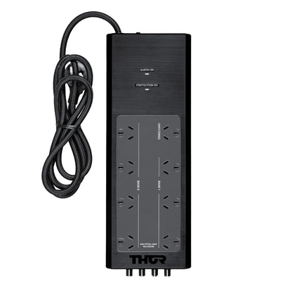 Thor P8 Prodigy 8 Way Surge Protector with Elite Filtration